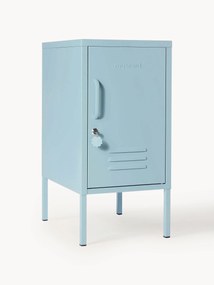 Mesa de cabeceira em metal com dobradiças à esquerda ou à direita The Shorty