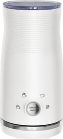 Batedor de leite elétrico com 4 funções, na cor branco-nuvem