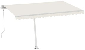 Toldo automático independente 400x350 cm cor creme
