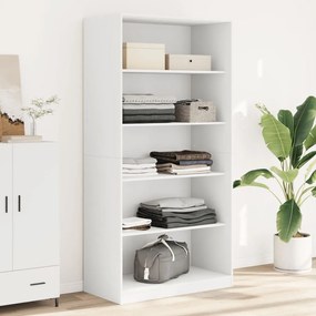 vidaXL Roupeiro 100x50x200 cm contraplacado branco
