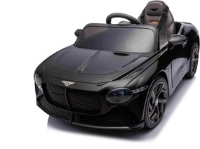 Carro elétrico para crianças Bentley Bacalar 12V, portas que se abrem para cima, controlo remoto 2,4 GHz, luzes LED, entrada USB/AUX, suspensão, bater
