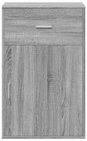 Armário arrumação 56,5x39x90 cm derivados madeira cinza sonoma