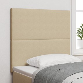 Cabeceira vidaXL Design Simples Verde Claro 80 cm Tecido de Corduroy