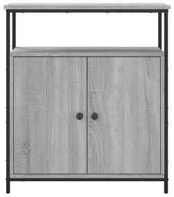 Aparador 70x30x80 cm derivados de madeira cinzento sonoma