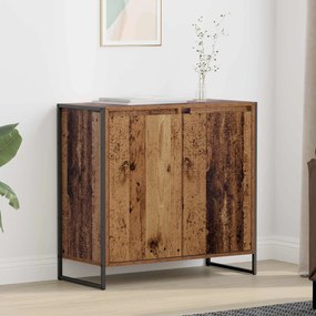 vidaXL Armário lateral Madeira Antiga 79 x 36 x 75 cm