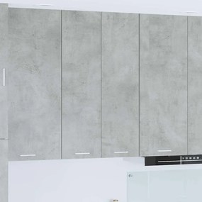 vidaXL Armário suspenso com porta Riga Cinzento 60 x 31 x 100 cm