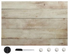 vidaXL Quadro magnético em vidro para parede 60x40 cm
