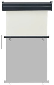 Toldo lateral para varanda 100x250 cm creme
