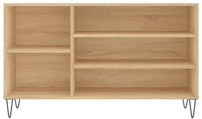 Sapateira 102x36x60 cm derivados de madeira carvalho sonoma