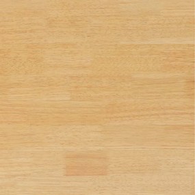 Bancos de bar 2pcs natural madeira de seringueira maciça