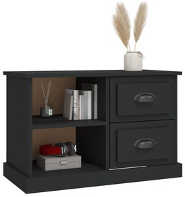 Móvel de TV 73x35,5x47,5 cm derivados de madeira preto