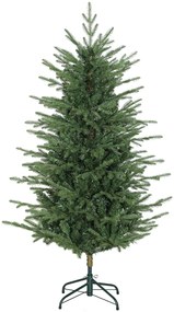 HOMCOM Árvore de Natal Artificial 150 cm com 1186 Ramos Densos Suporte Metálico Dobrável para Interior Verde | Aosom Portugal