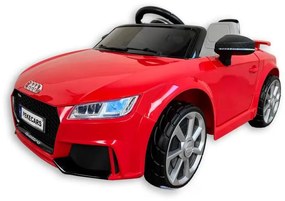 Carro elétrico para crianças AUDI TT RS 12V 2.4G Vermelho