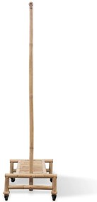 Suporte para roupa bambu