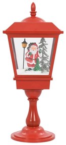 Candeeiro pedestal natalício com Pai Natal 64 cm LED