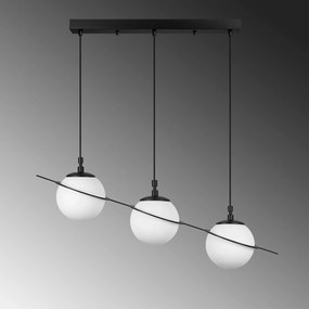 Candeeiro de Teto Hug – Preto – 76 x 167 x 17 cm