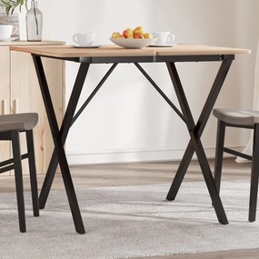 Pernas para mesa de jantar estrutura em X aço