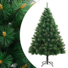 Árvore de Natal artificial articulada com suporte 150 cm