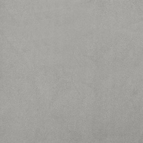 Poltrona Iris - Em Veludo - Cor Cinzento Claro - 70x56x68 cm - Assento