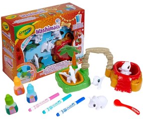 Playset Washimals Dinos Set Jurásico Crayola Washimals Dinosaurs Jogo de Trabalhos Manuais