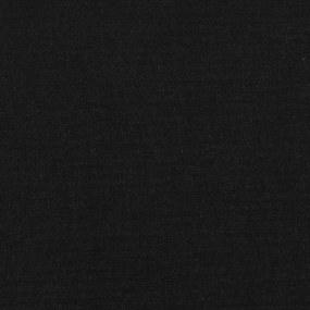 Cama boxspring com colchão 120x190 cm tecido preto