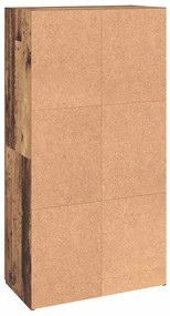 Armário de Escritório Madeira antiga 60 x 32 x 115 cm