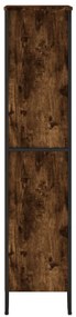 Estante 80x31x137,5 cm derivados de madeira carvalho fumado