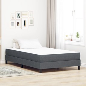 Colchão de Molas Pocket vidaXL Cinza Escuro Médio 120x200x20 cm Tecido