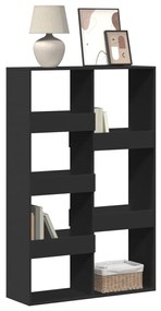 Estante 100x33x155,5 cm derivados de madeira preto