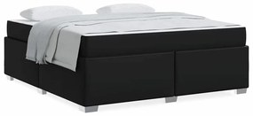 Estrutura da Cama Outros Preto 180 x 200 cm Couro sintético