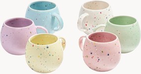 Chávenas de café artesanais New Party, conjunto de 6