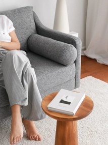 Sofá de Três Lugares Nordi – Cinza – 196x82x93 cm