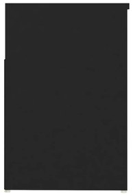 Banco sapateira 80x30x45 cm derivados de madeira preto