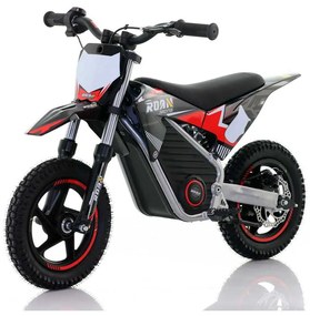 Mini moto elétrica para crianças Minicross electrica 250W 12/12"  Warrior MX-E250 Preta