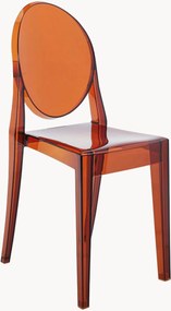 Cadeira empilhável para interior e exterior Victoria Ghost