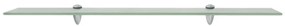 Prateleiras flutuantes 2 pcs vidro 80x20 cm 8 mm