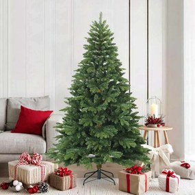 vidaXL Árvore de Natal Articulada Artificial com suporte Verde 180 cm