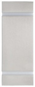 Candeeiros de parede exterior 2 pcs 35 W retangular prateado