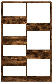 Estante 100x33x155,5 cm derivados de madeira carvalho fumado