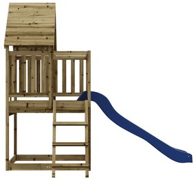 Conjunto de brincar para exterior madeira de pinho impregnada