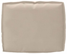 Conjunto de Almofadas para Paletes de 2 Peças Taupe em Tecido Oxford