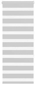 vidaXL Cortina de zebra 65x150 cm largura do tecido 60,9 cm poliéster