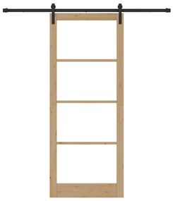 Porta Deslizante com Conjunto de Ferragens 'ORKDAL'93x232 cm