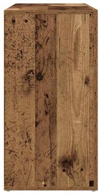Buffet Madeira antiga Madeira recuperada maciça 120 x 36 x 69 cm