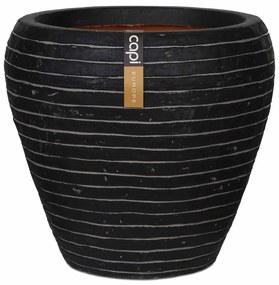 420623 Capi Vaso afunilado Nature Row 42x38 cm antracite PKRWZ362