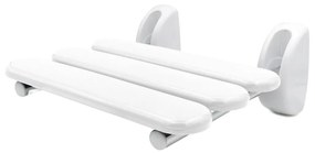435955 RIDDER Assento de chuveiro dobrável Pro branco