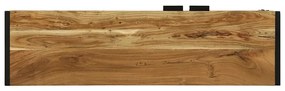 Aparador de TV 110x30x50 cm Madeira de Acácia Sólida