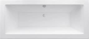 Mexen Cube banheira retangular 170 x 80 cm, branca - 55051708000