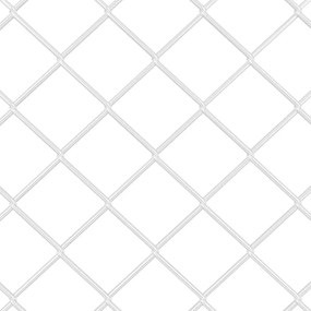 Conjunto de Postes de Cerca Prateado 25 x 0.4 m Aço galvanizado