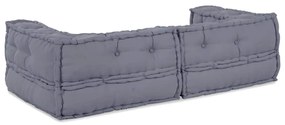 Puff Modular Cinzento 140x70x36